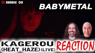 Indie Filmmakers react to BABYMETAL - KAGEROU [Heat Haze] (Live) Reaction #kawaiimetal 