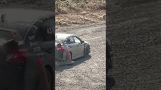 Learning how to rally at Dirtfish