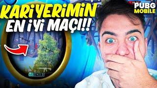 34 KİL ÇOK ZORDU!! KARİYERİMİN EN HEYECANLI MAÇI -PUBG Mobile