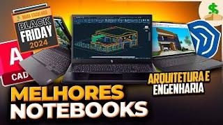 MELHORES NOTEBOOKS para ENGENHARIA e ARQUITETURA 2024: PROJETOS 3D SketchUp, AutoCad, Lumion, V-Ray