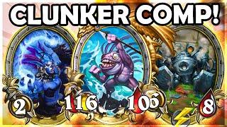 I highrolled and Clunker Junker Comp! | Hearthstone Battlegrounds