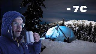 First Time Solo Winter Camping in Canada