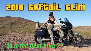 Lacey's 2018 Softail Slim- Full Bike Breakdown [Perfect for New Rider?]