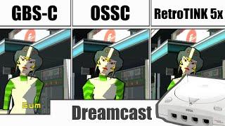 Jet Set Radio: GBS-C vs. OSSC vs RetroTINK 5x | Dreamcast 480p Best HDMI Adapter