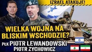 Inwazja na Liban! Czy Izrael zbombarduje Iran? [+UKRAINA] — płk Piotr Lewandowski i Piotr Zychowicz