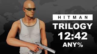 HITMAN Trilogy Any% Speedrun in 12:42 (World Record)