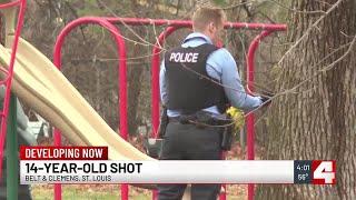 14-year-old critically injured in St. Louis shooting