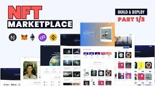 Build and Deploy a Full-Stack NFT Marketplace DApp | Next.js, Solidity, Hardhat | Part 1/2 (2024)