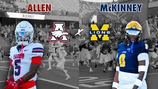 DISTRICT RIVALS FACE-OFF Allen vs McKinney 2024 Texas High School Football #txhsfb