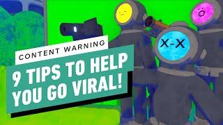 Content Warning - 9 Tips For Going VIRAL