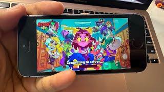 Game Test Brawl Stars on iPhone 5s ios 12.5.7 sept 2023