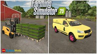 Fs25 mods - Drivable cars & Bikes , Loader - forklifts | 4uboss Mods