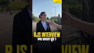 RJS Interview 2024 | Student Reaction #shorts #rjs #rjsinterview