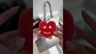 asmr kitchen sink clean 🫧 #asmr #kitchen #deepclean #satisfying #kitchencleaning #cleaning #shorts