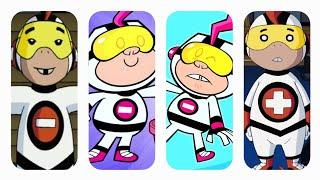 "Mas y Menos" Evolution in Cartoons and Video Games (DC Comics)