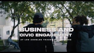 Learn About LATTC's Business & Civic Engagement Pathway