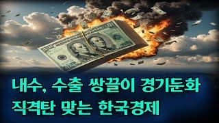 내수,수출 쌍끌이 경기둔화! 직격탄 맞는 한국경제 상황 쉽게 설명 드립니다