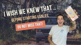 10 TIPS TO START YOUR VANLIFE JOURNEY