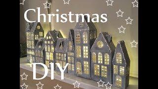 2021 DIY Christmas. 크리스마스 시티 . Вдохновение. Новогодний декор  своими руками Рождество 2020