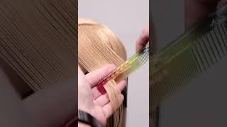 How to Cut Perfect Side Bangs Without Losing Control. #haircut #sidebangs #haircuttutorial #shorts