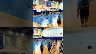 Rally & Rightside kill #shorts #volleyball #setter #boomspike #wayofwade10