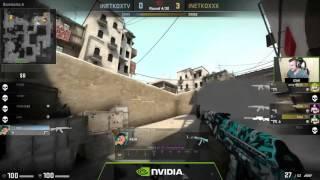 NVIDIA showmatch CS:GO Inetkoxtv vs. Team inetkoxtv, komentarz izak (część 2)