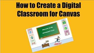How to Make a Digital Classroom | Unique Learning System | Canvas | Distance Learning