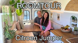 VAN TOUR bei Marie und Jan von @travelventure I Citroen Jumper Campervan Roomtour