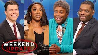 Weekend Update ft. Ego Nwodim and Kenan Thompson - SNL