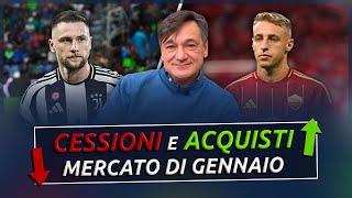 Verso il MERCATO DI GENNAIO: una CESSIONE e un ACQUISTO per ogni squadra | Fabio Caressa