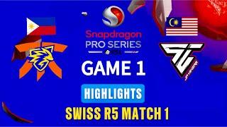 FNOP VS JP GAME 1 HIGHLIGHTS || ESL SNAPDRAGON PRO SERIES SEASON 6 #mlbb #esl #eslmlbb #fypシ゚viral