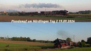 Plandampf um Nördlingen Tag 2 19.09.2024 (4K)