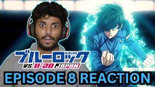 Blue Lock S2 Ep 8 Reaction :  Rin and Aryu Perform Miracles | First Half Ends | SIDDU Reacts 