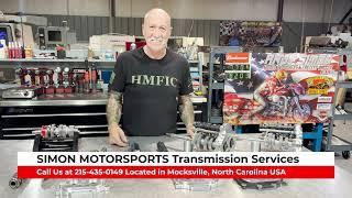 SIMON MOTORSPORTS Back-Cut Transmission Services and Set-Up for H-D w/Andy Simon, Sr. THE FACTS!