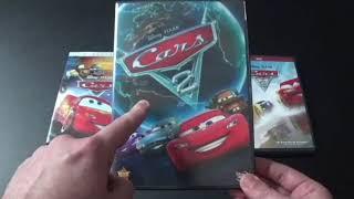 Cars 1, 2 and 3 DVD review. (The Cars Trilogy)