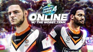 Taking the WORST NRL team ONLINE!..