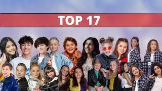 MY TOP 17 | JUNIOR EUROVISION SONG CONTEST 2024 | ALL SONGS