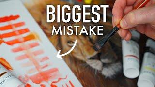 The Biggest Mistakes I See Acrylic Painters Make...