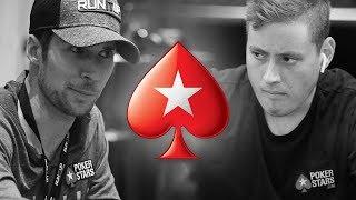 Jeff Gross and Jaime Staples leaving Pokerstars
