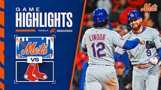 Mets vs. Red Sox Game Highlights (5/21/25) | MLB Highlights