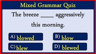 20+ English Grammar Quiz Questions। English Grammar Test । Mindful English