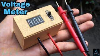 How to Make a Mini Voltage Meter