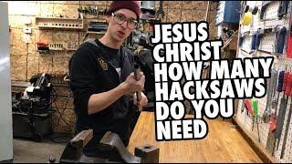 Workbench Setup for Bicycle Framebuilding | Hacksaws & Hand Files