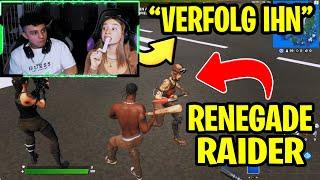 wir treffen OG RENEGADE RAIDER in der LOBBY und VERFOLGEN IHN.. Fortnite