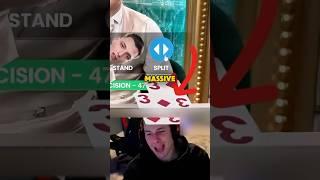 THIS IS ENORMOUS! #blackjack #streamer #casino #xposed
