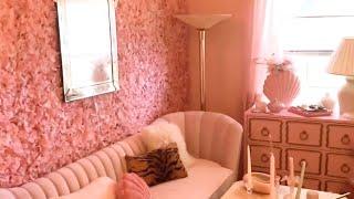 My Art Deco|80’s|Hollywood Regency Room Tour|Pink Home Tour  Barbie Inspired  Pink Pastel 