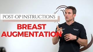 Breast Augmentation Post-op Instructions  | Dr. Barrett Beverly Hills