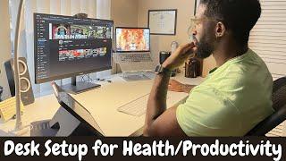 Desk Setup for Health & Productivity