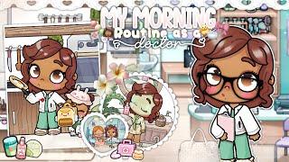 My morning routine as a doctor..! ‍️️ || *with voice* || avatar world.