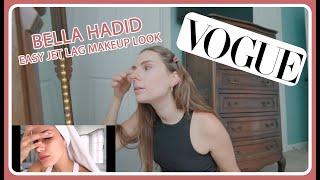 Trying Bella Hadid’s easy makeup look!!!! Didn’t work…. 